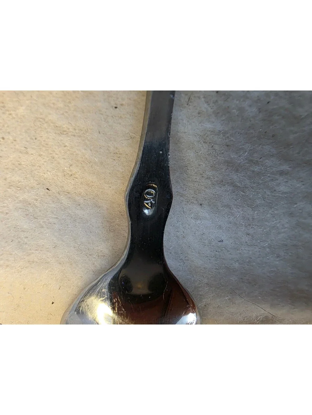 Vintage BII B11 90 Silverplate Demitasse Coffee Spoon 4.25 Inch